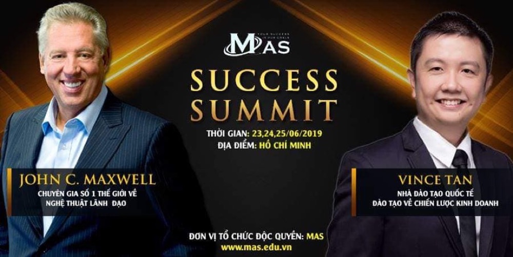 Success Summit — billed with John C. Maxwell